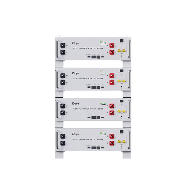 Deye SE-G5.1 Pro-B LiFePO4-Batteriemodul 5,12 kWh in Frontansicht